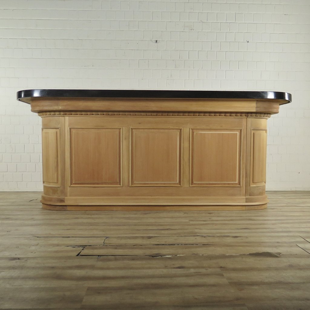 Englische Bar Theke Mahagoni 2,81 m