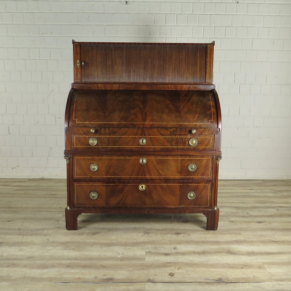 Sekretär Schreibtisch Biedermeier 1840 Mahagoni