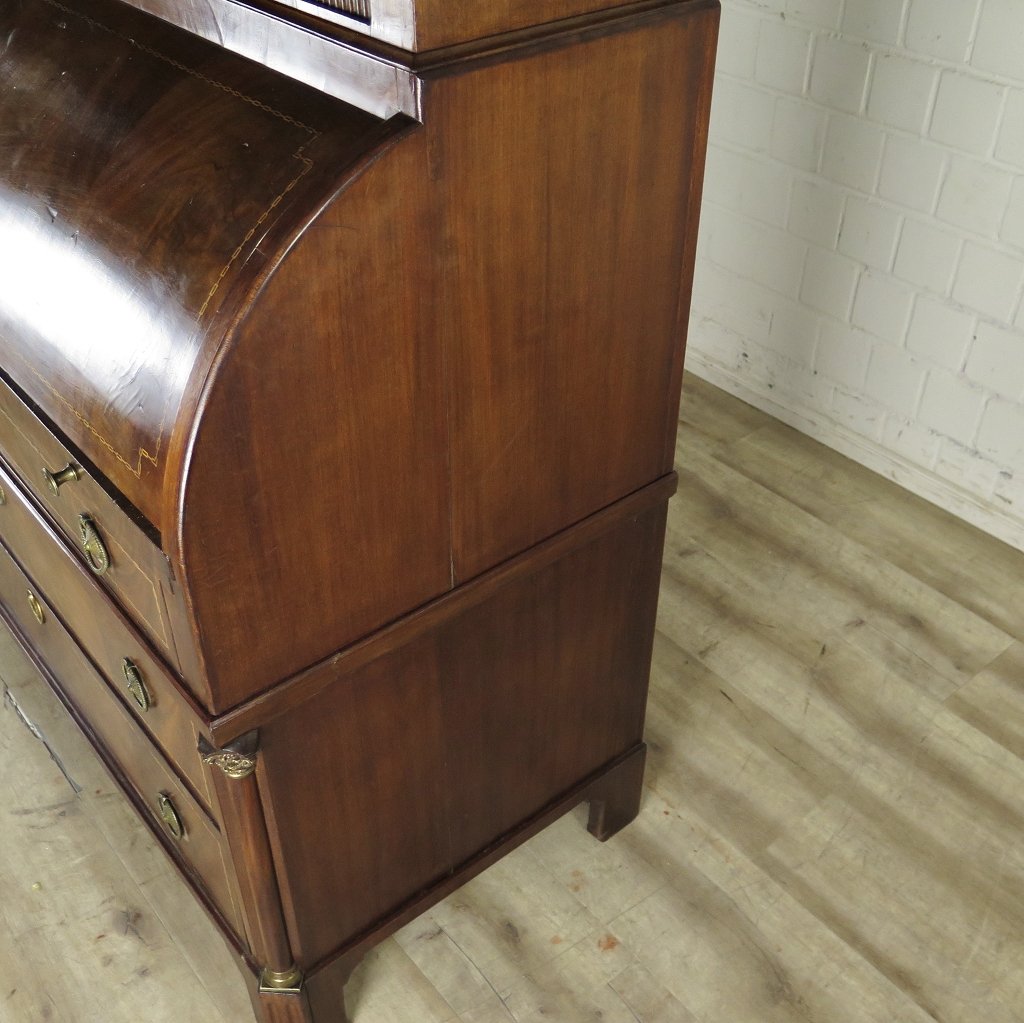 Sekretär Schreibtisch Biedermeier 1840 Mahagoni