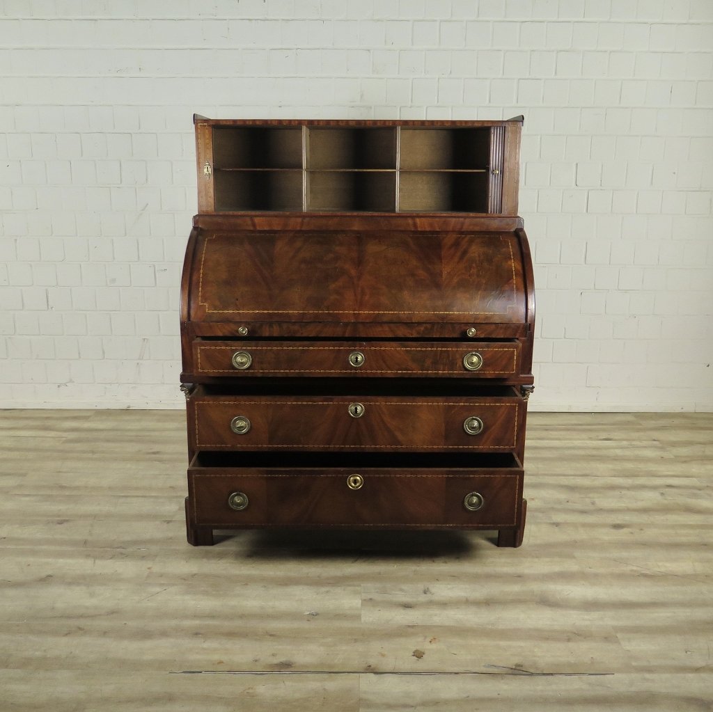 Sekretär Schreibtisch Biedermeier 1840 Mahagoni