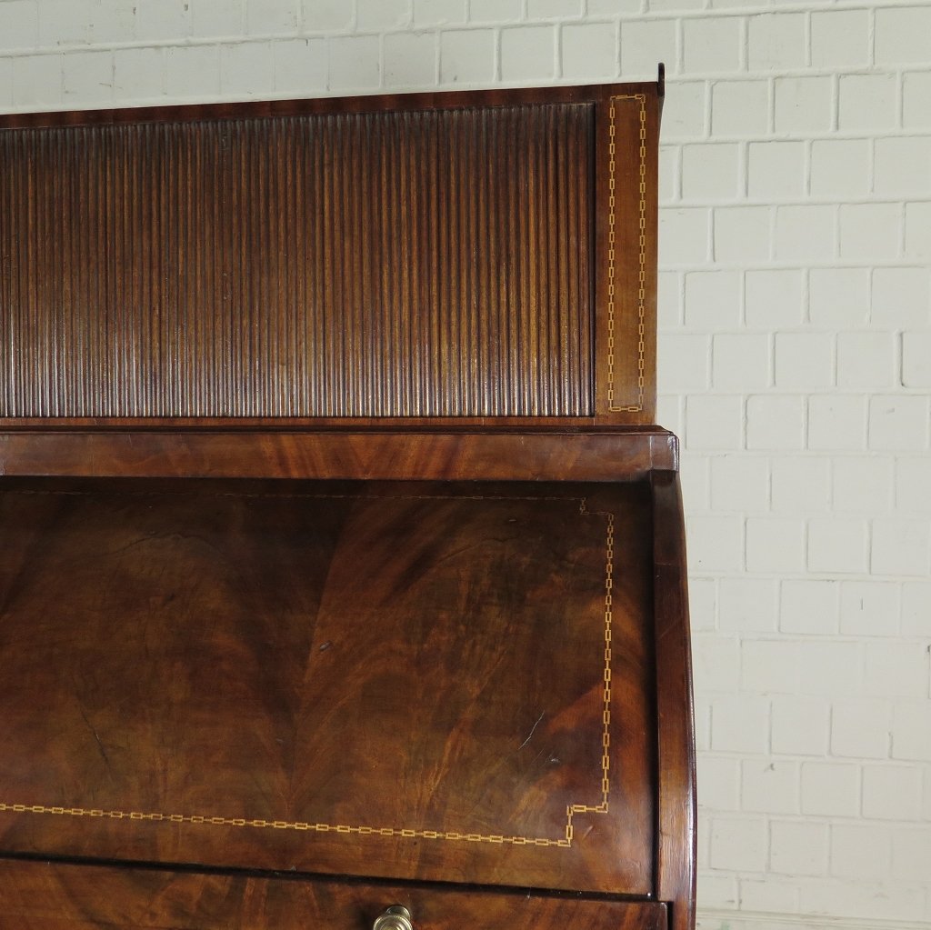 Sekretär Schreibtisch Biedermeier 1840 Mahagoni