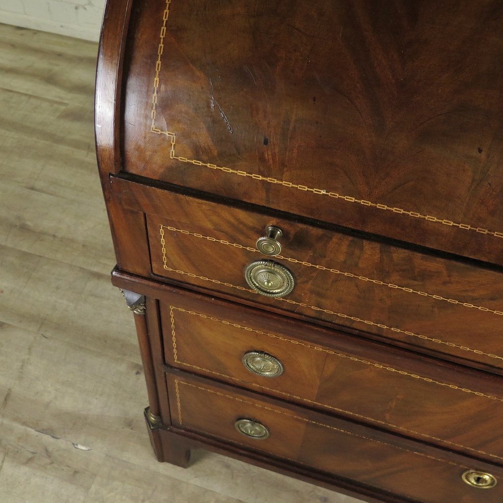 Sekretär Schreibtisch Biedermeier 1840 Mahagoni
