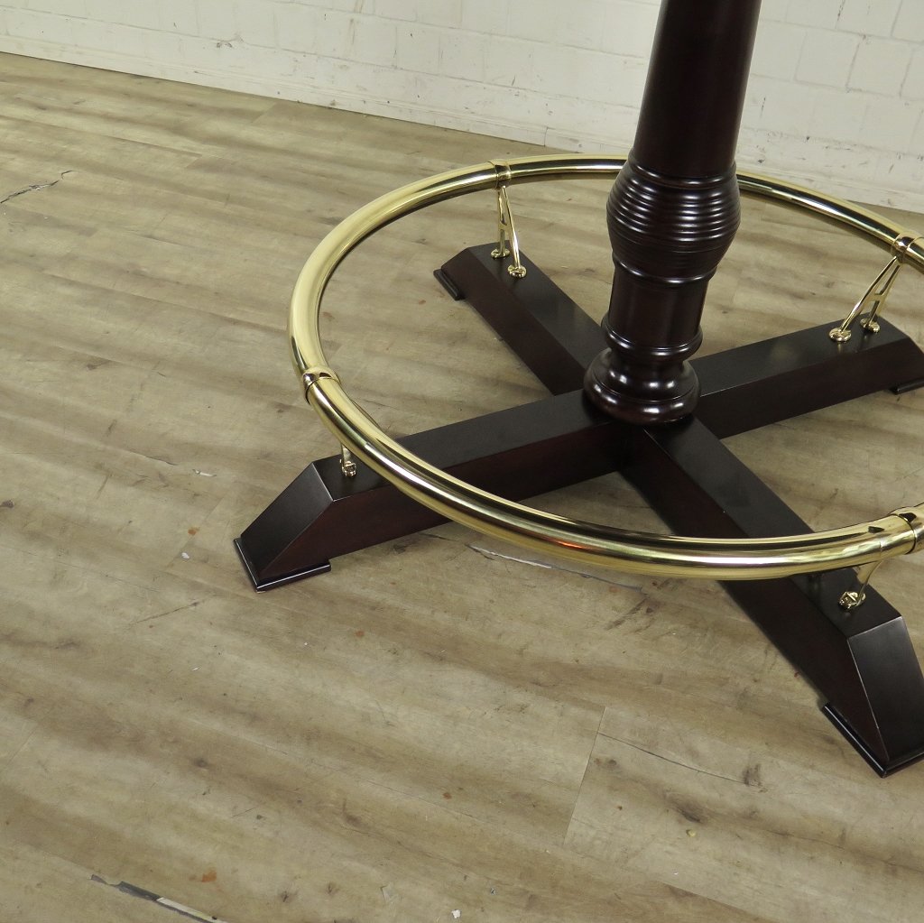 Stehtisch Bartisch Mahagoni Ø 1,40
