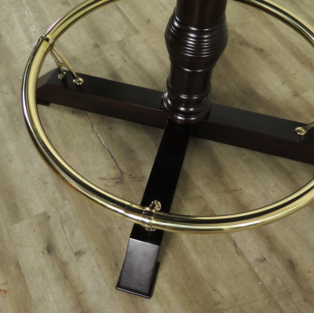 Stehtisch Bartisch Mahagoni Ø 1,40