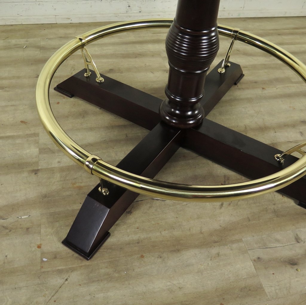 Stehtisch Bartisch Mahagoni Ø 1,40