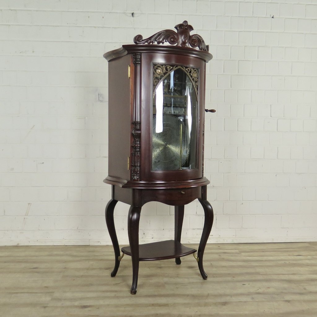 Spieluhr Regina Musik-Automat Gründerzeit 1894 Mahagoni