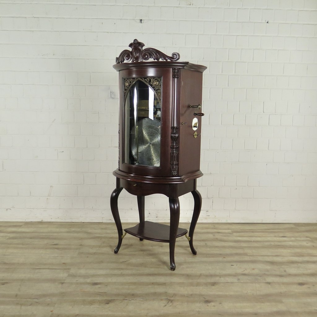 Spieluhr Regina Musik-Automat Gründerzeit 1894 Mahagoni