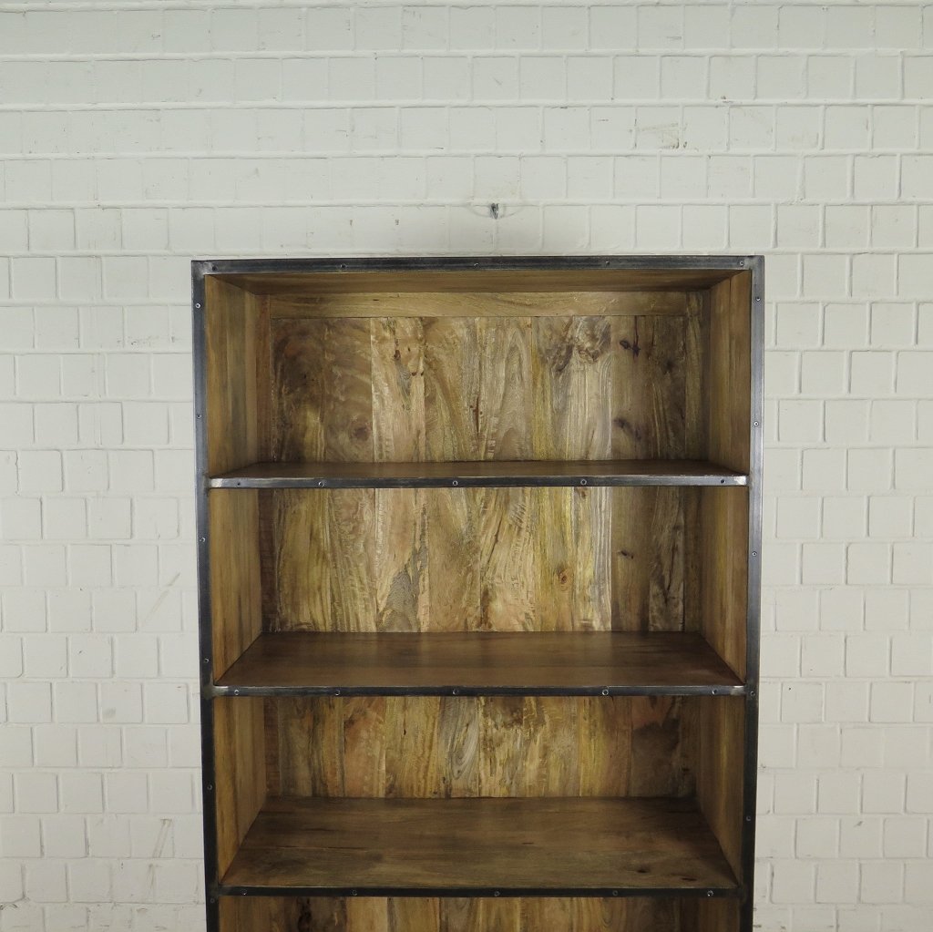 Regal Bücherschrank Mangoholz 1,00 m