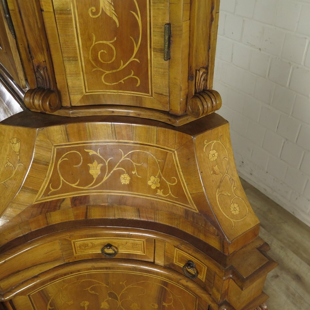 Tabernakel Sekretär Tabernakelsekretär Barockstil Nussbaum