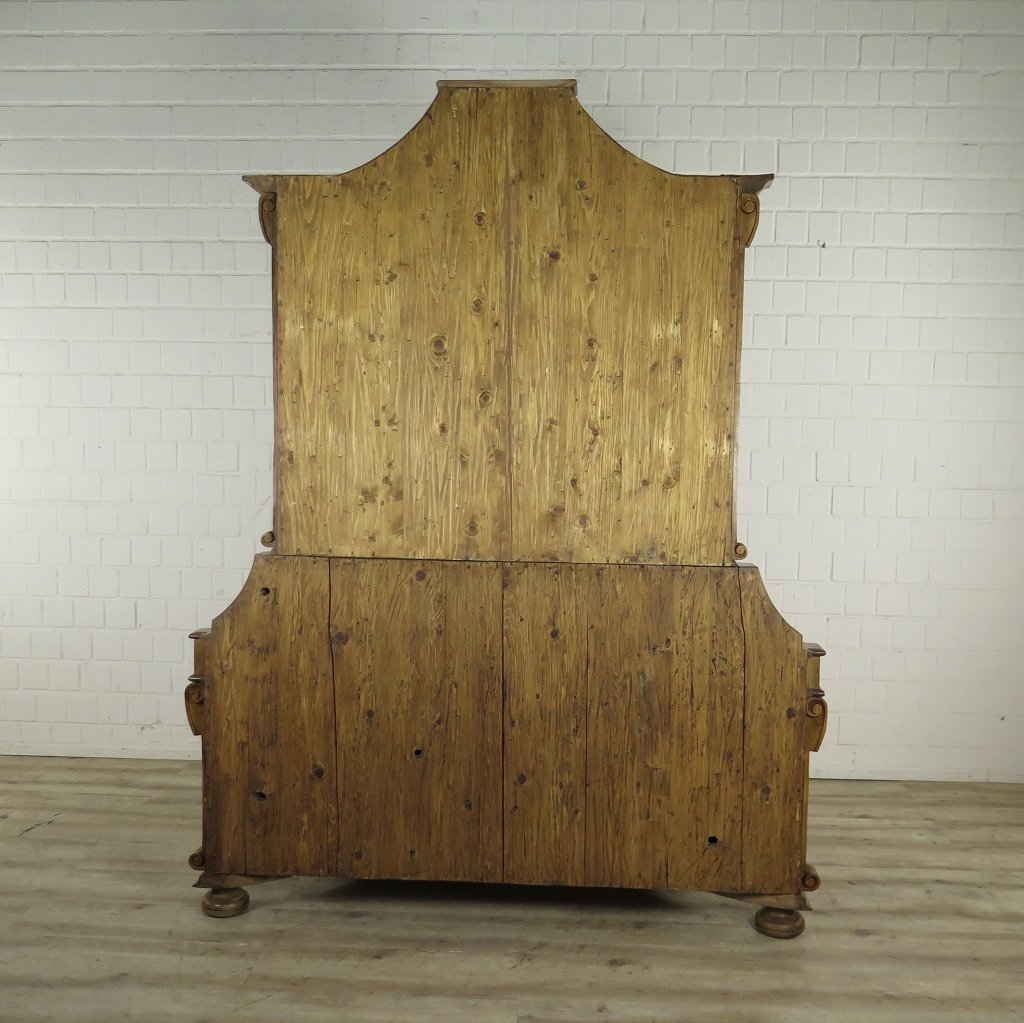 Tabernakel Sekretär Tabernakelsekretär Barockstil Nussbaum