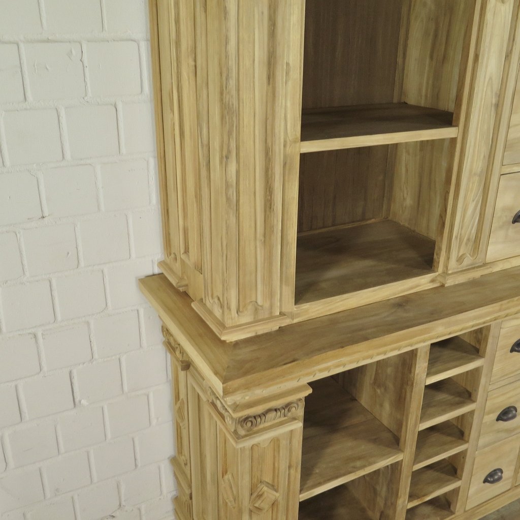 Theke Tresen Regal Bella Teakholz 2,31 m