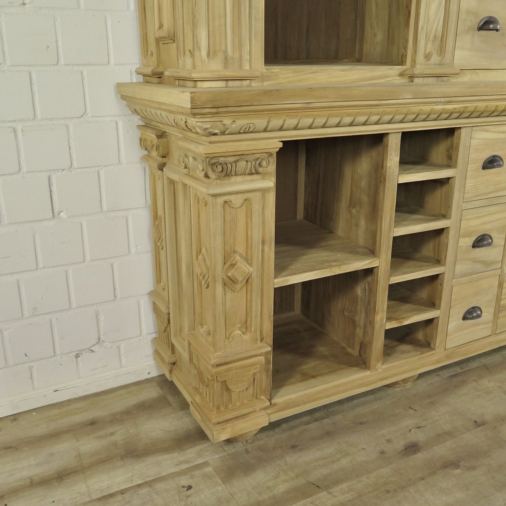 Theke Tresen Regal Bella Teakholz 2,31 m