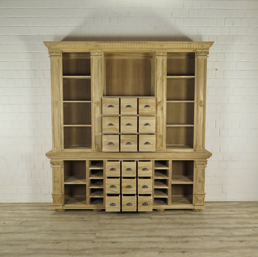 Theke Tresen Regal Bella Teakholz 2,31 m