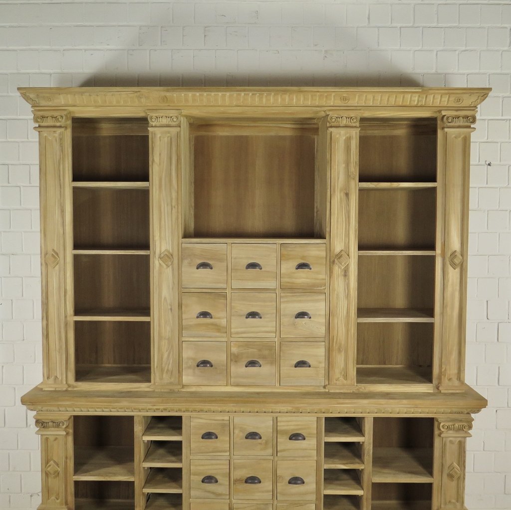 Theke Tresen Regal Bella Teakholz 2,31 m
