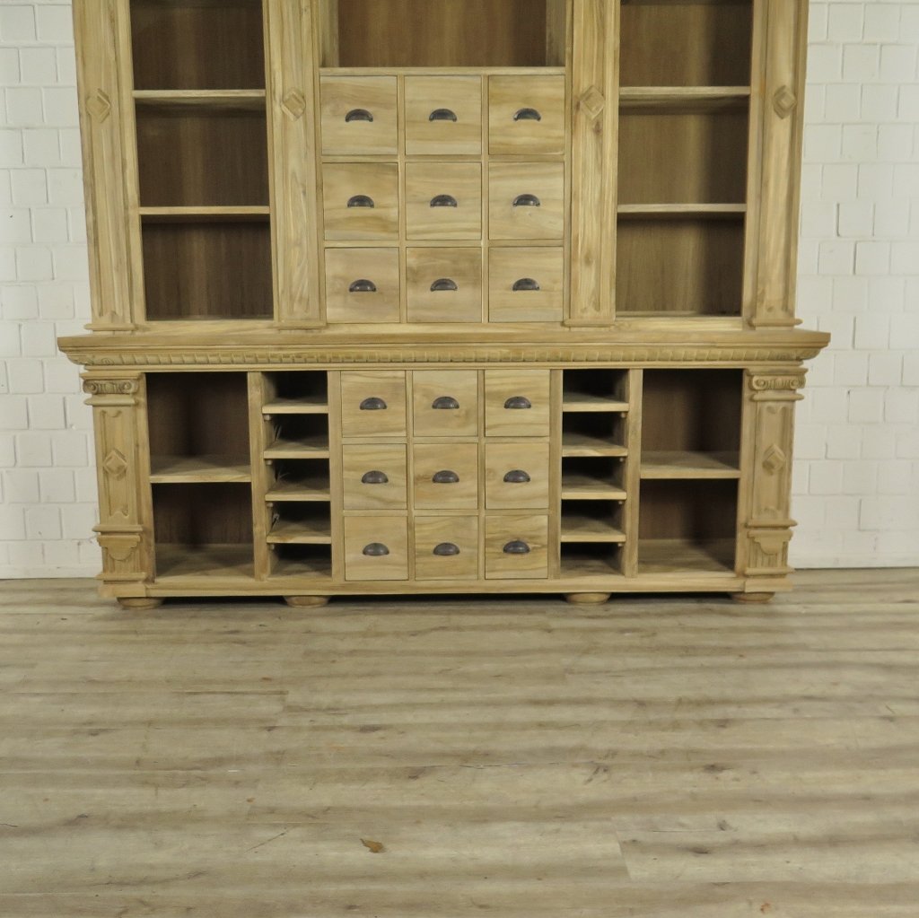 Theke Tresen Regal Bella Teakholz 2,31 m