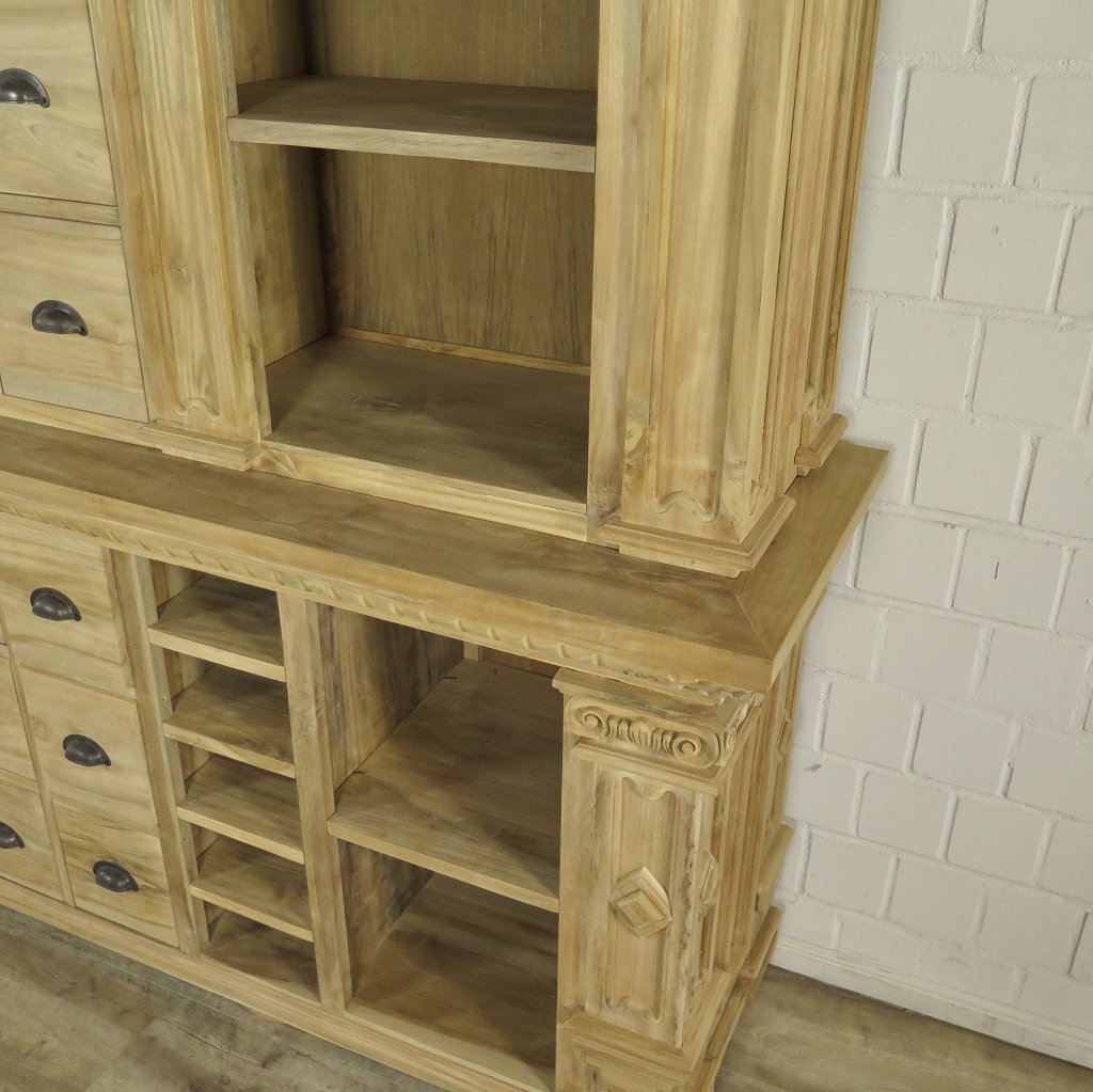 Theke Tresen Regal Bella Teakholz 2,31 m