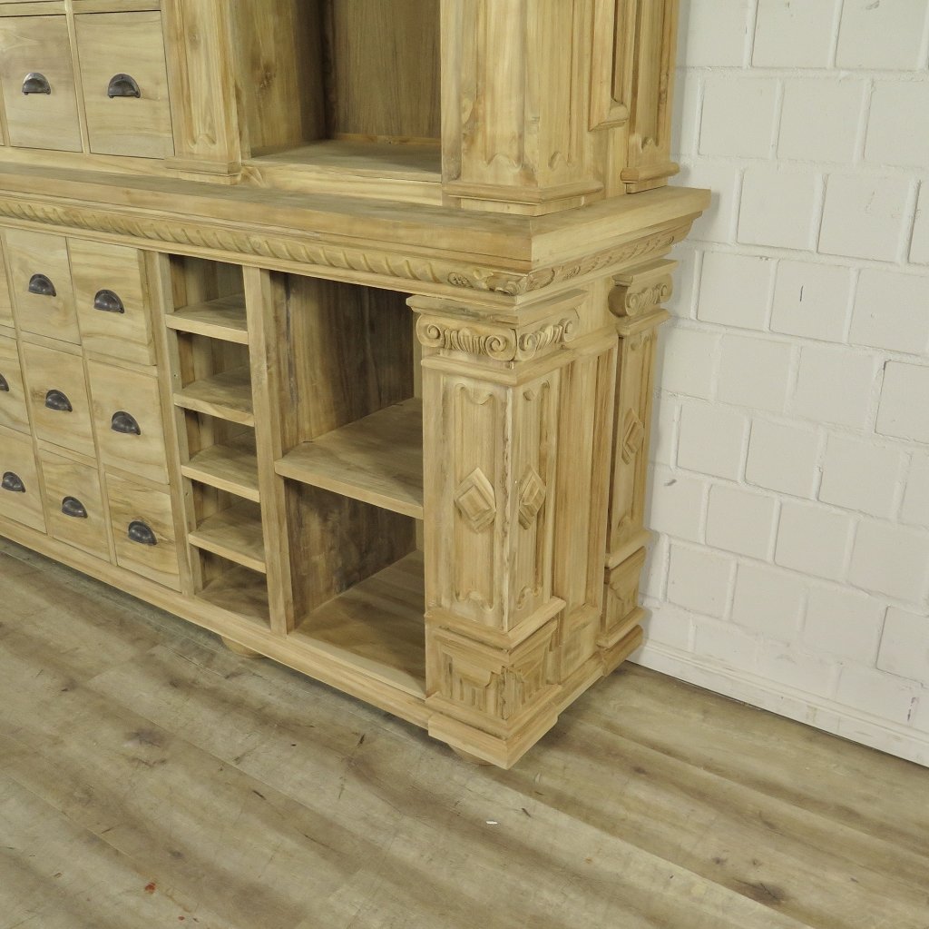 Theke Tresen Regal Bella Teakholz 2,31 m