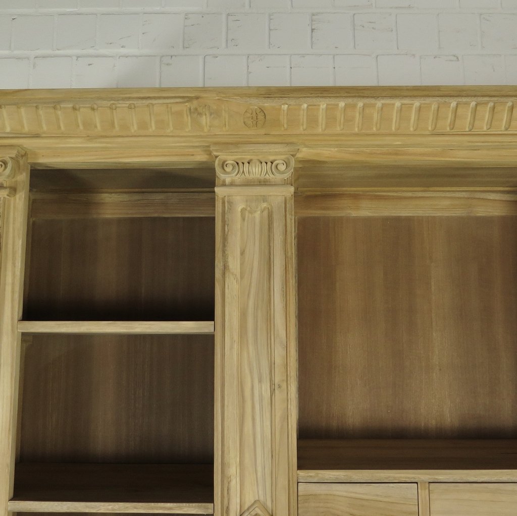 Theke Tresen Regal Bella Teakholz 2,31 m