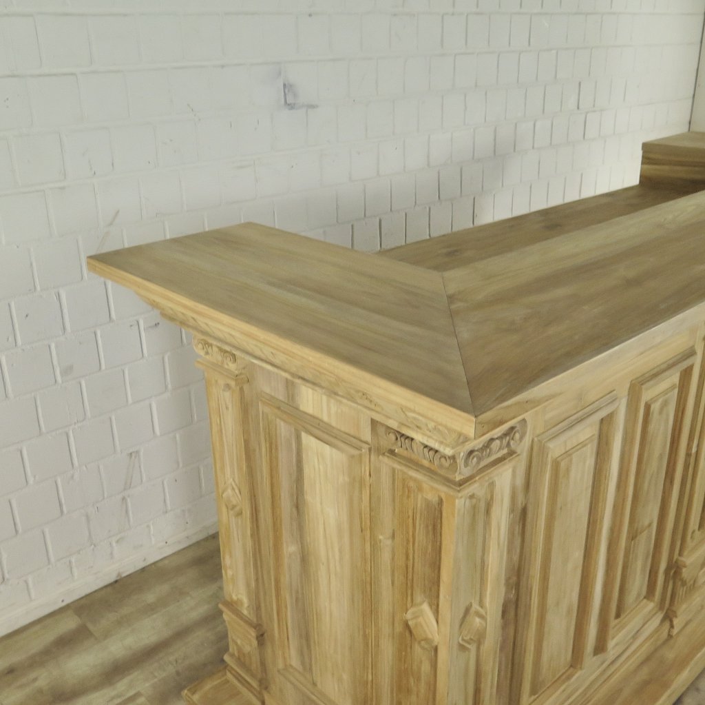 Theke Tresen Regal Bella Teakholz 2,31 m