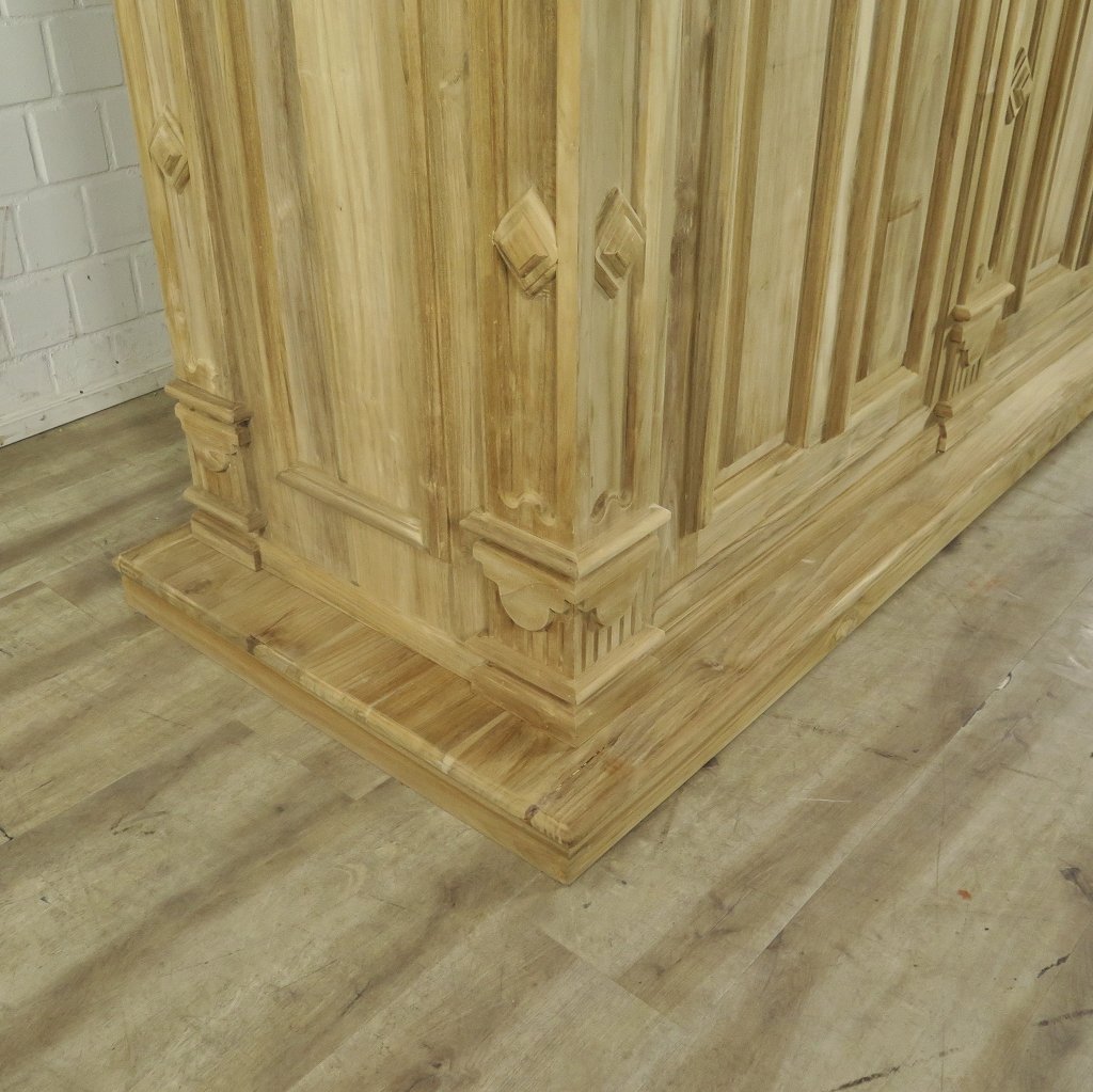 Theke Tresen Regal Bella Teakholz 2,31 m