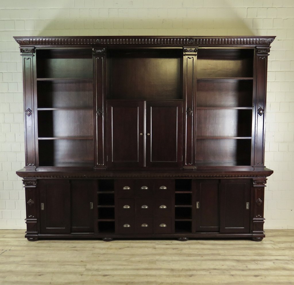Regal Schrank Bella Mahagoni 3,00 m