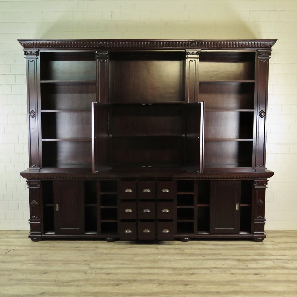 Regal Schrank Bella Mahagoni 3,00 m