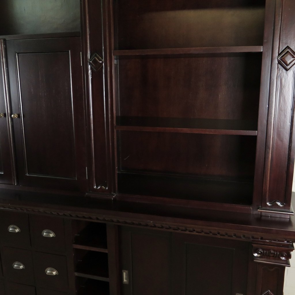 Regal Schrank Bella Mahagoni 3,00 m