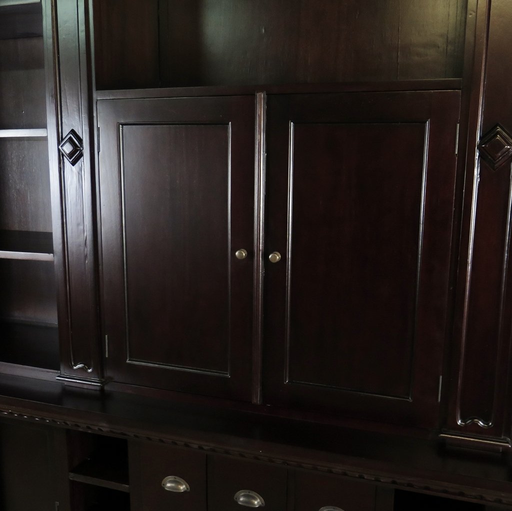 Regal Schrank Bella Mahagoni 3,00 m