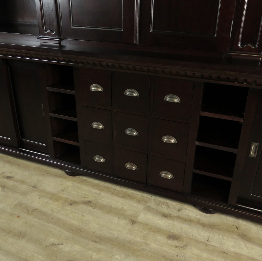 Regal Schrank Bella Mahagoni 3,00 m