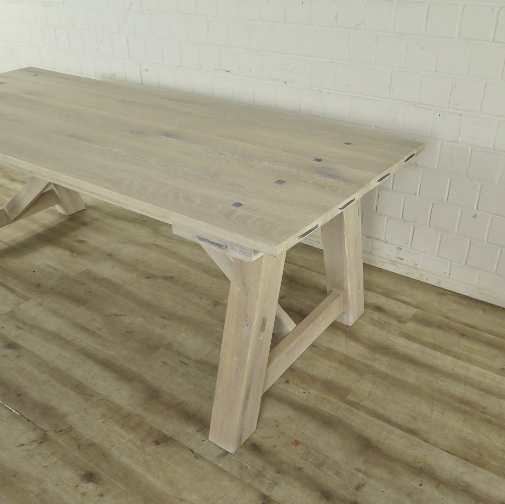 Esstisch Tisch Eiche 2,20 m x 0,90 m