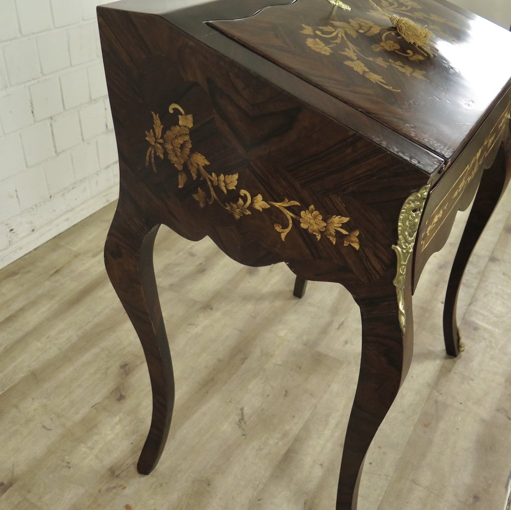 Schreibtisch Damensekretär Nussbaum