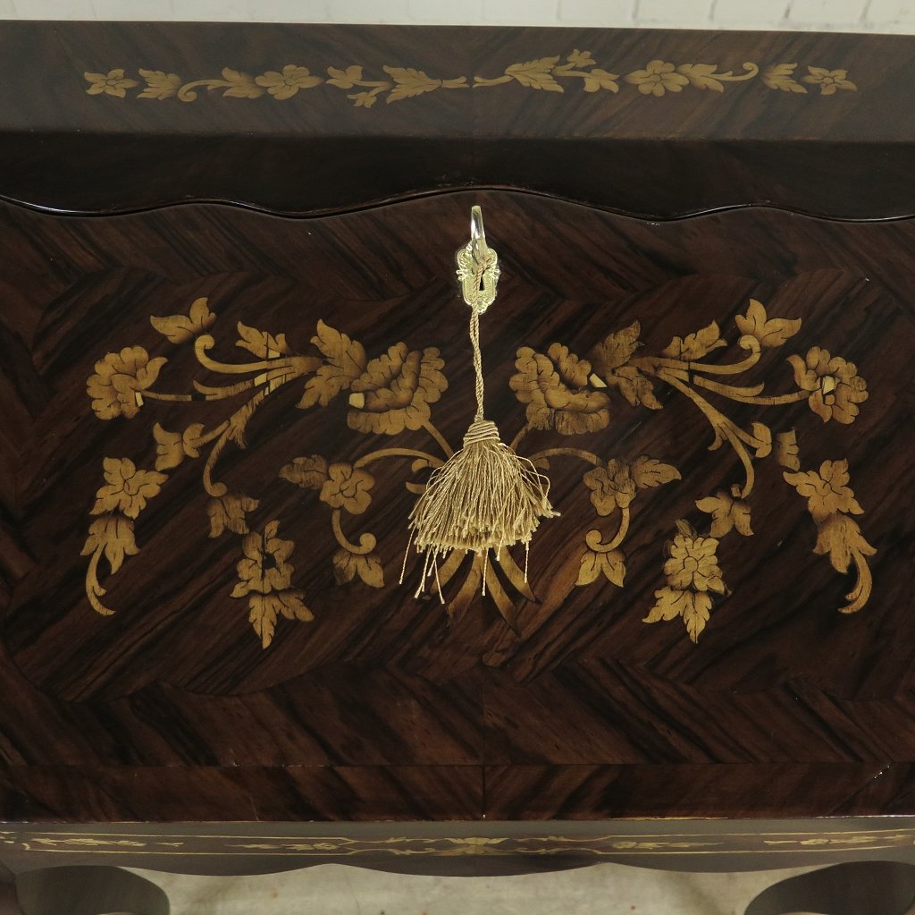 Schreibtisch Damensekretär Nussbaum