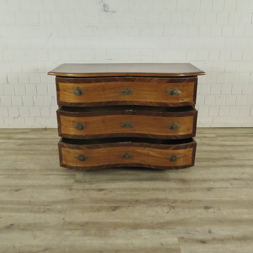 Kommode Barock 1800 Nussbaum