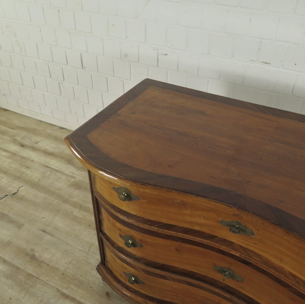 Kommode Barock 1800 Nussbaum