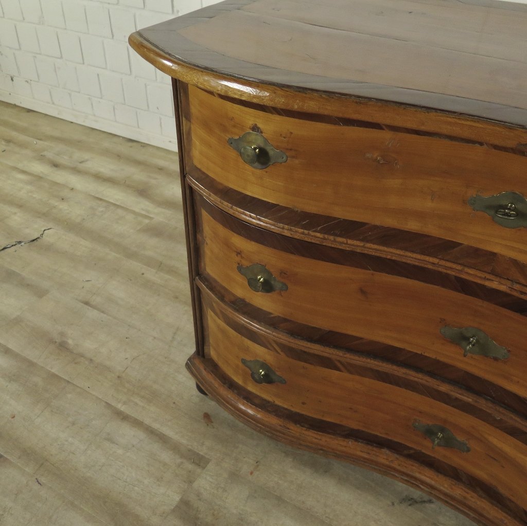 Kommode Barock 1800 Nussbaum