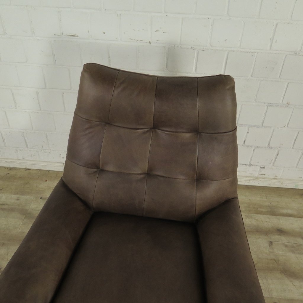 Sessel Leder Braun 0,76 m