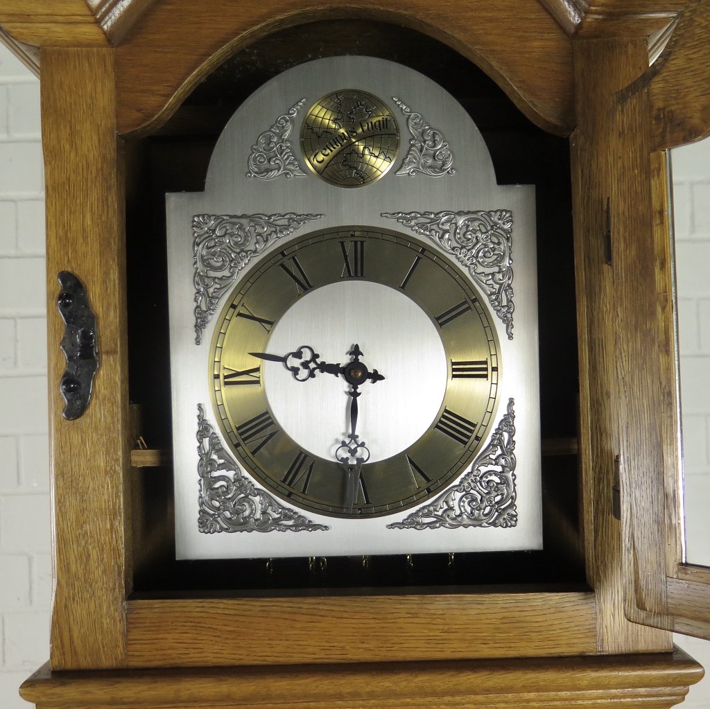Standuhr Uhr Artime Nussbaum Westminster