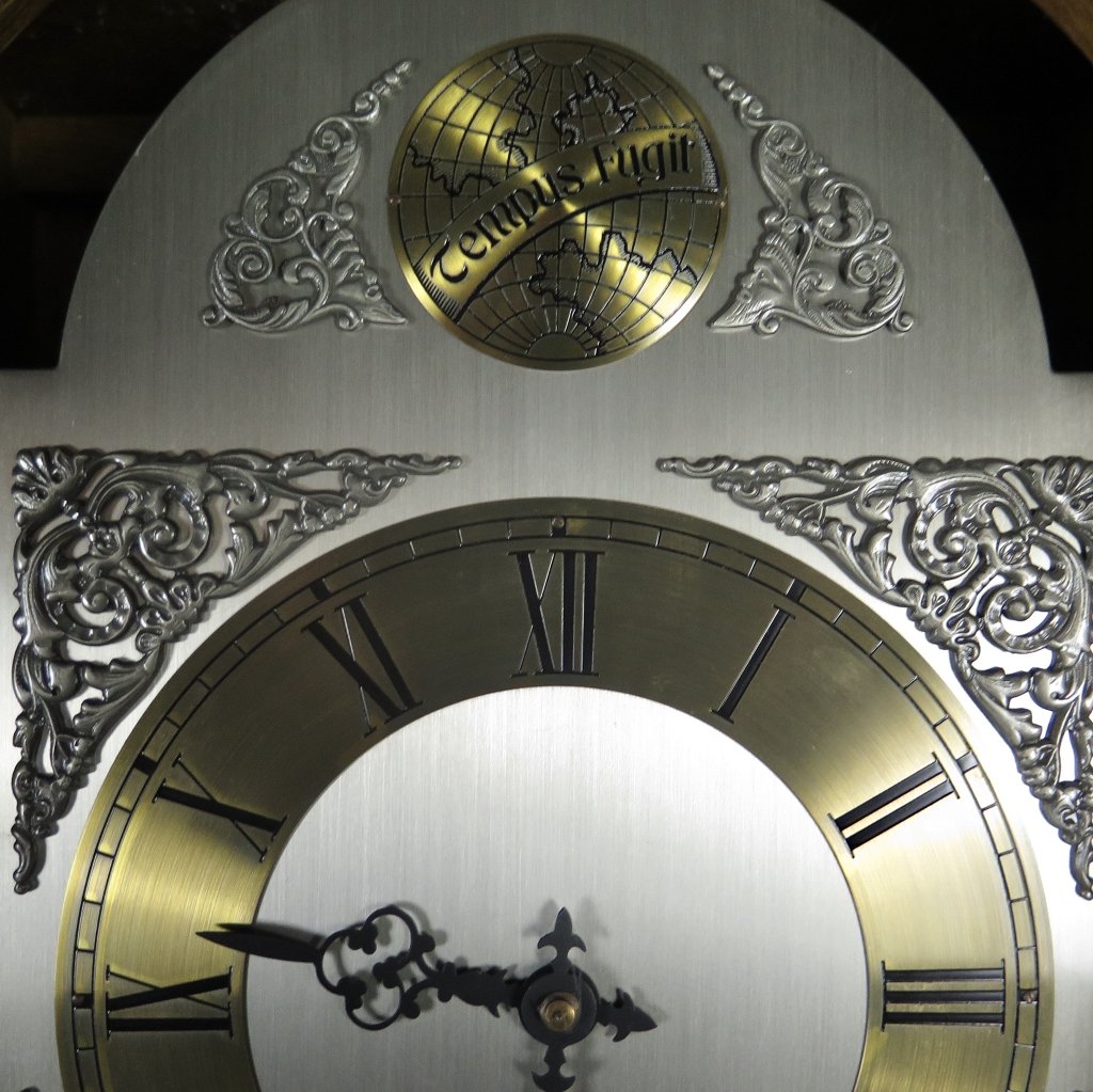 Standuhr Uhr Artime Nussbaum Westminster