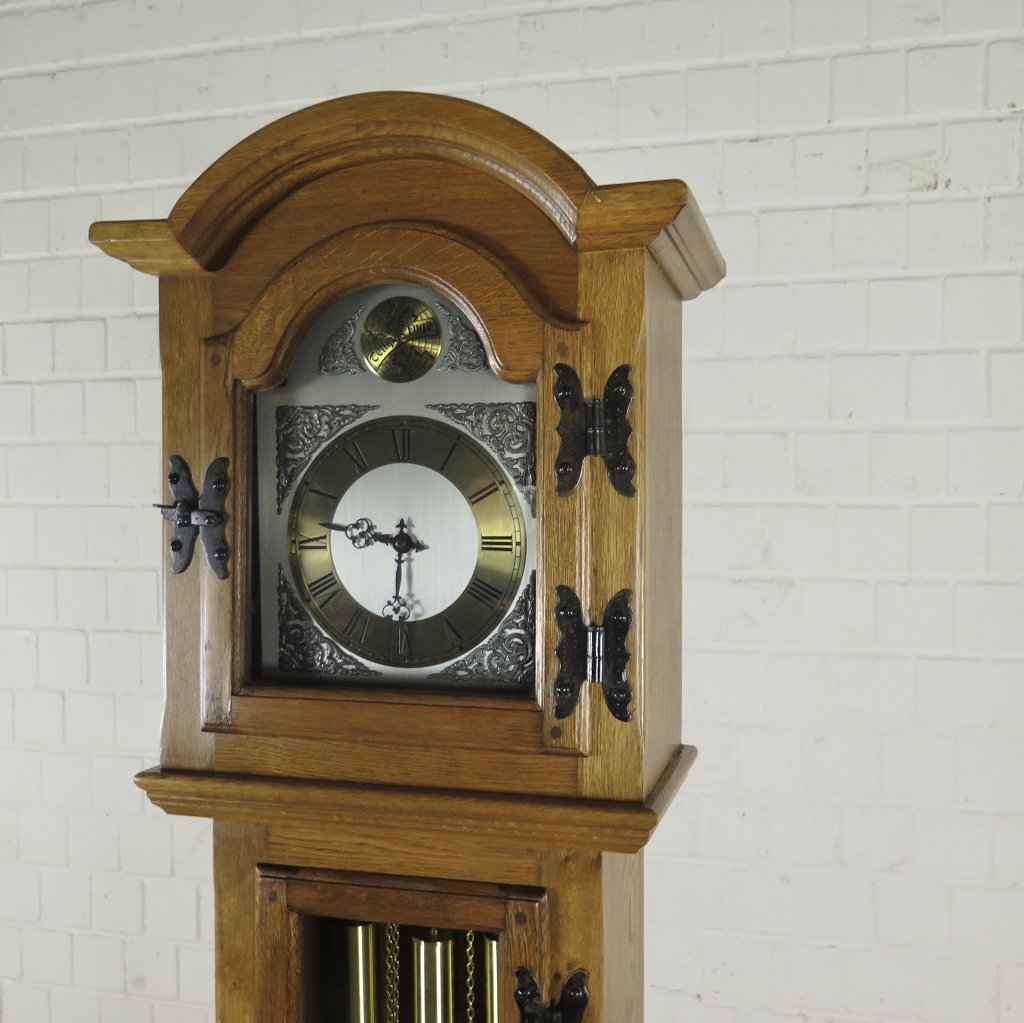 Standuhr Uhr Artime Nussbaum Westminster