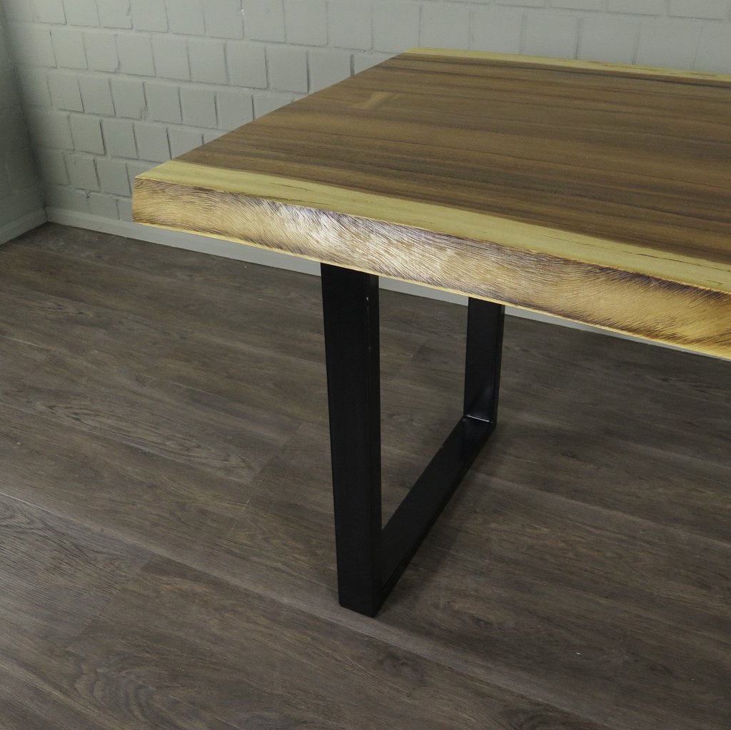 Esstisch Tisch Baumstamm Teakholz 1,79 m x 0,90 m