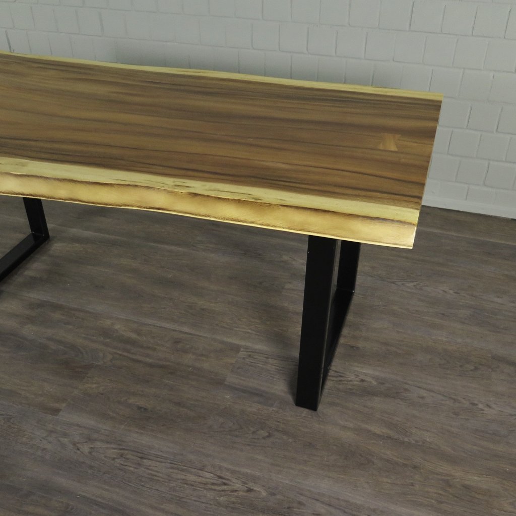 Esstisch Tisch Baumstamm Teakholz 1,79 m x 0,90 m