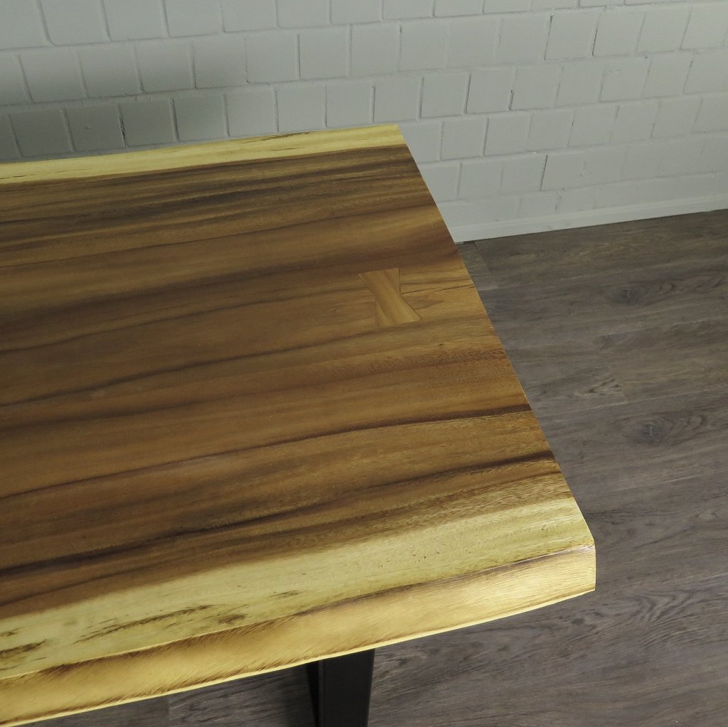 Esstisch Tisch Baumstamm Teakholz 1,79 m x 0,90 m