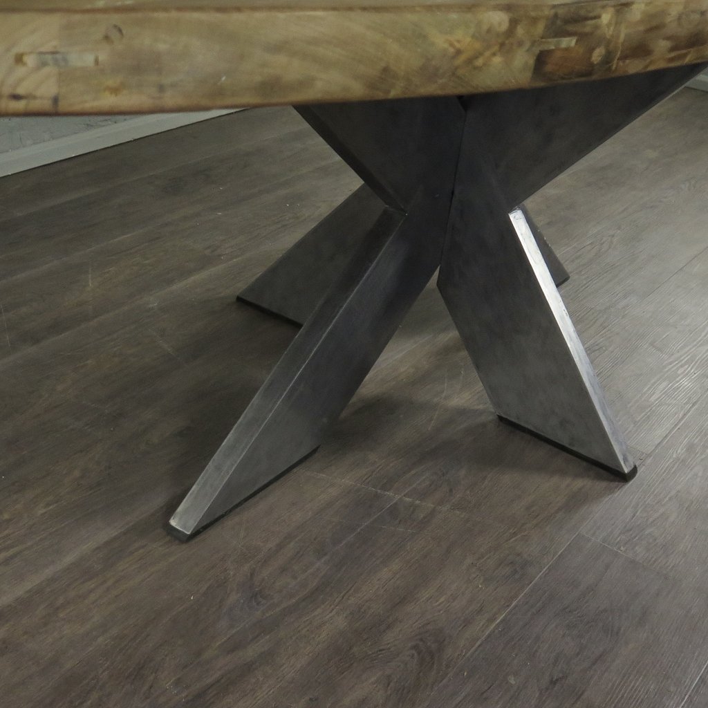 Esstisch Tisch Teakholz Oval 2,61 m x 1,10 m