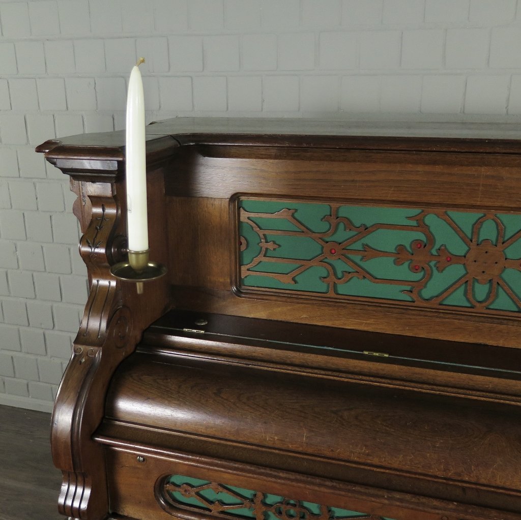 Estey Harmonium Orgel Gründerzeit 1879 Eiche
