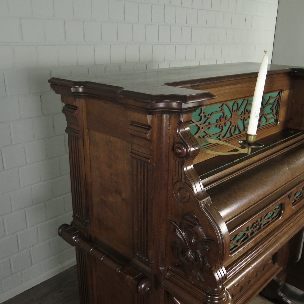 Estey Harmonium Orgel Gründerzeit 1879 Eiche
