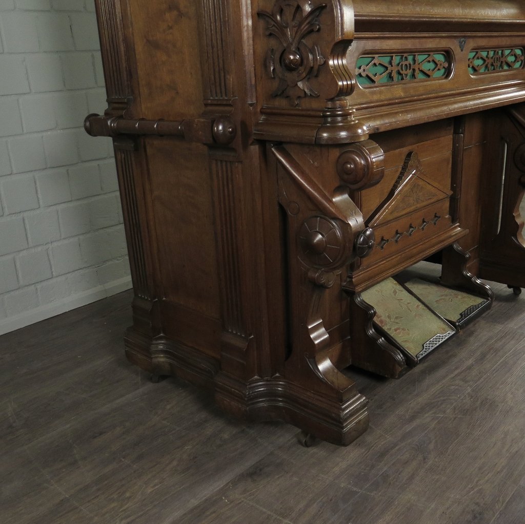 Estey Harmonium Orgel Gründerzeit 1879 Eiche