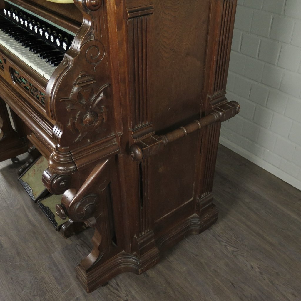 Estey Harmonium Orgel Gründerzeit 1879 Eiche