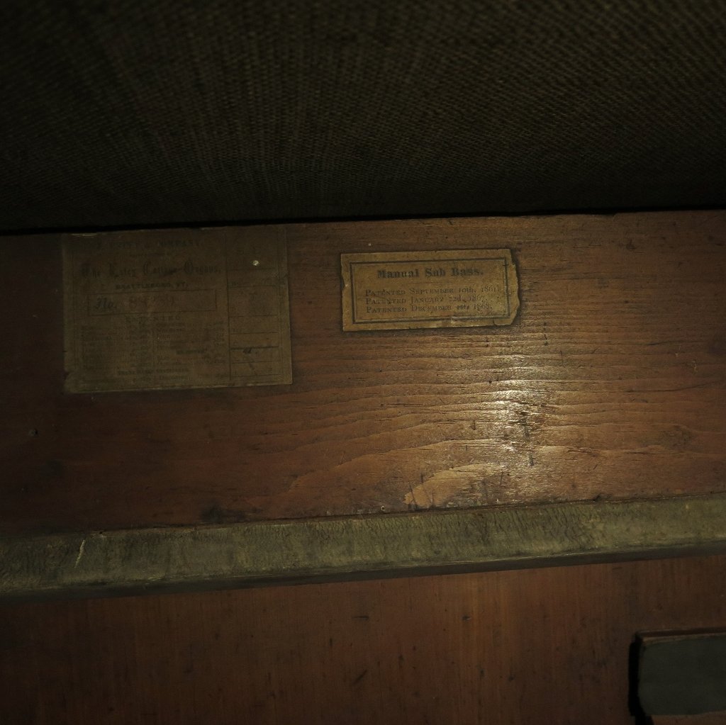 Estey Harmonium Orgel Gründerzeit 1879 Eiche