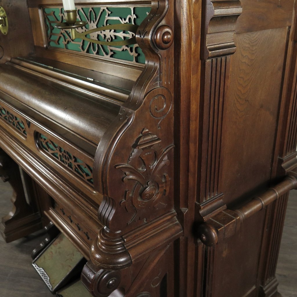 Estey Harmonium Orgel Gründerzeit 1879 Eiche