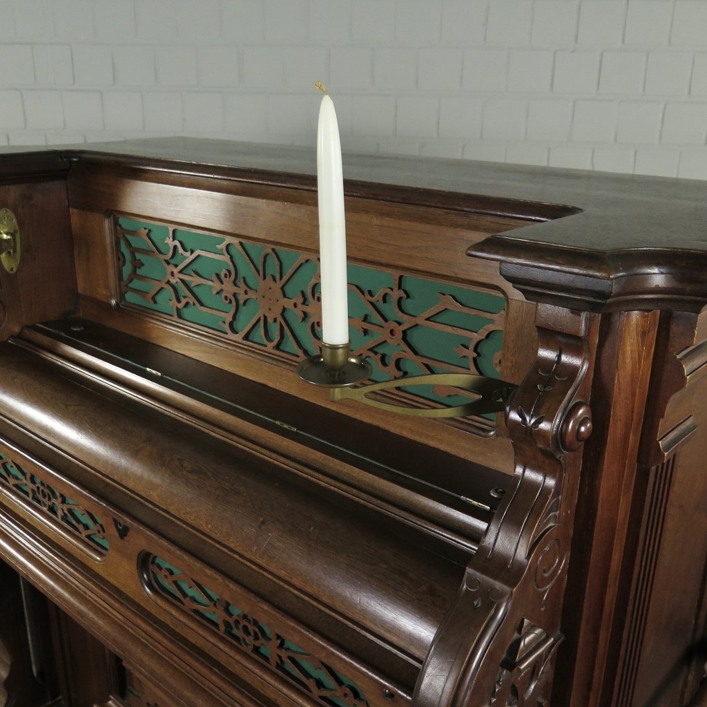 Estey Harmonium Orgel Gründerzeit 1879 Eiche